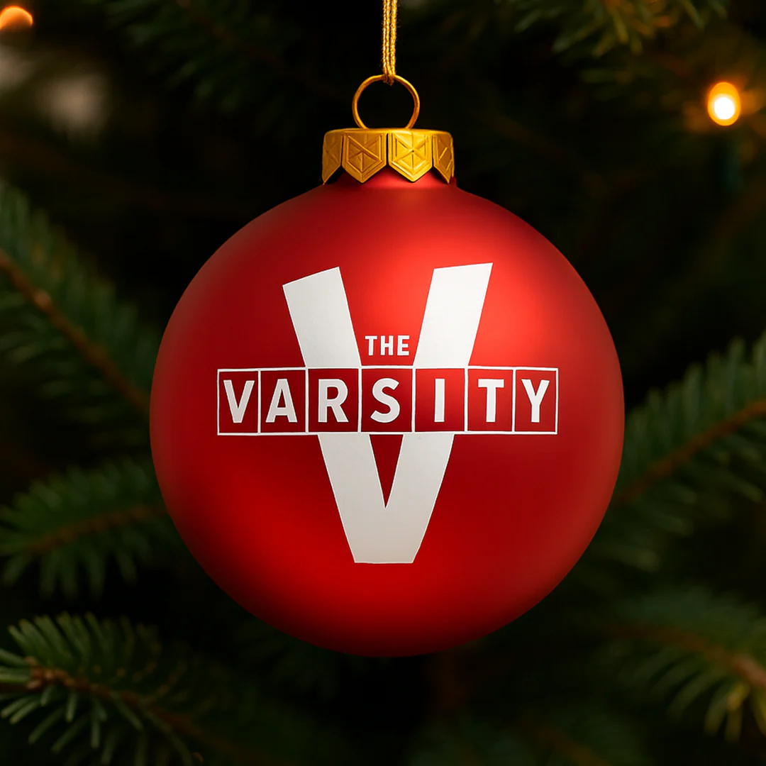 Red Christmas Ball Ornament - Image 4